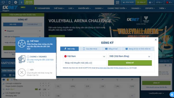 1xbet _Cách đăng ký trực tuyến